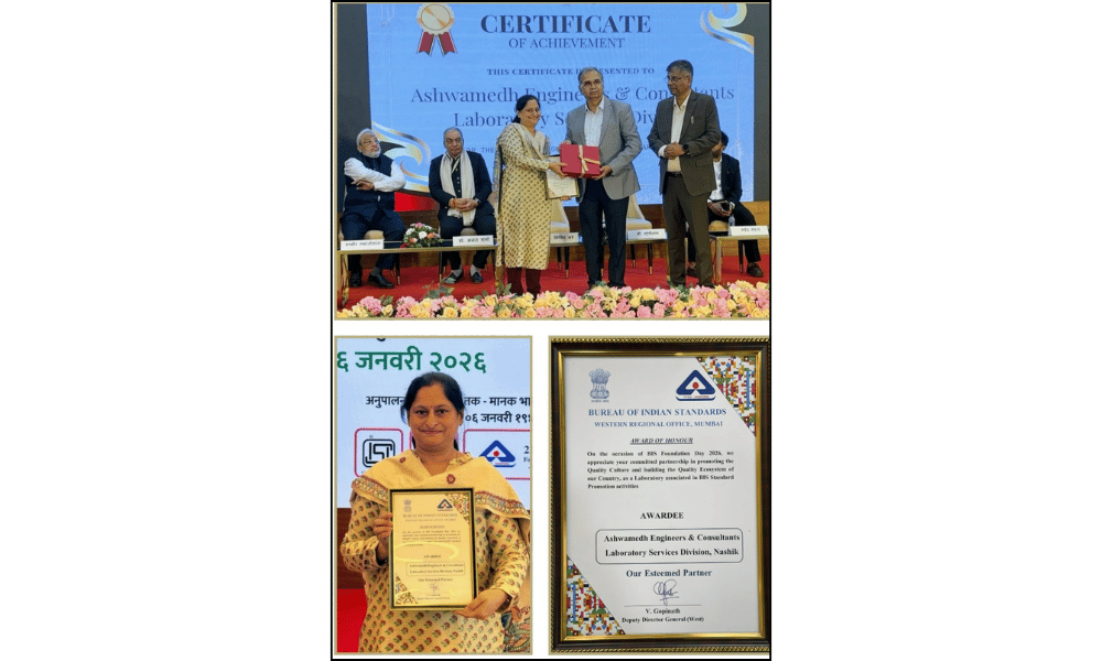 BIS Award for promoting Quality Culture and building Quality Ecosystem